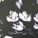 1642/02 Поплин стрейч Max Mara хлопок натуральный цветы на коричневом хаки